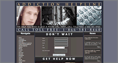 Desktop Screenshot of addictionhelpline.com